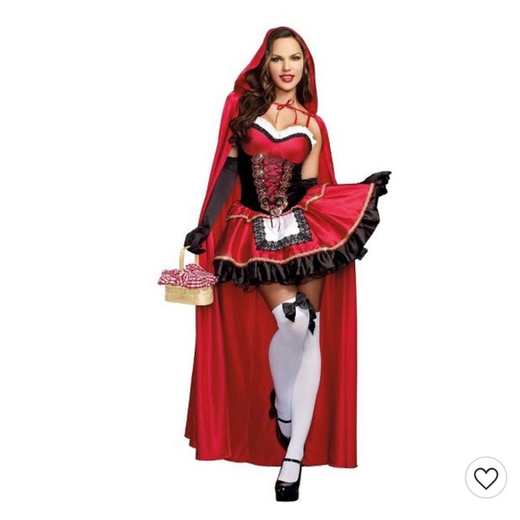 Red Riding Hood Dress Halloween costume - Picture 3 of 3